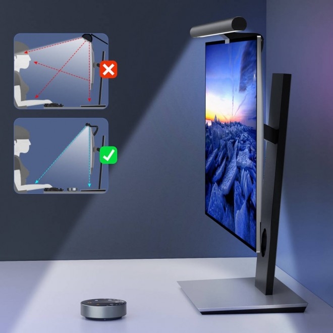 CHOETECH E1129 Wireless LED Lamp Monitor Lighting โ image 5