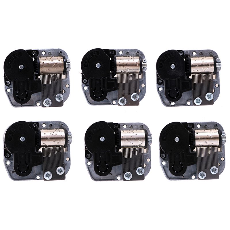 Mechanical DIY Music Box Sankyo Musical Movement + Screws + Black A3:Merry Christmas — image 2
