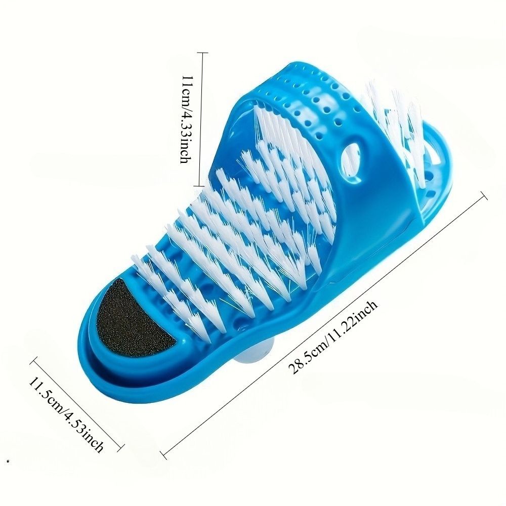 foot wash brush, foot scrubber, shower foot brush, feet cleaner, dead skin remover, foot massager, foot care, bathroom accessory, Australian β image 3