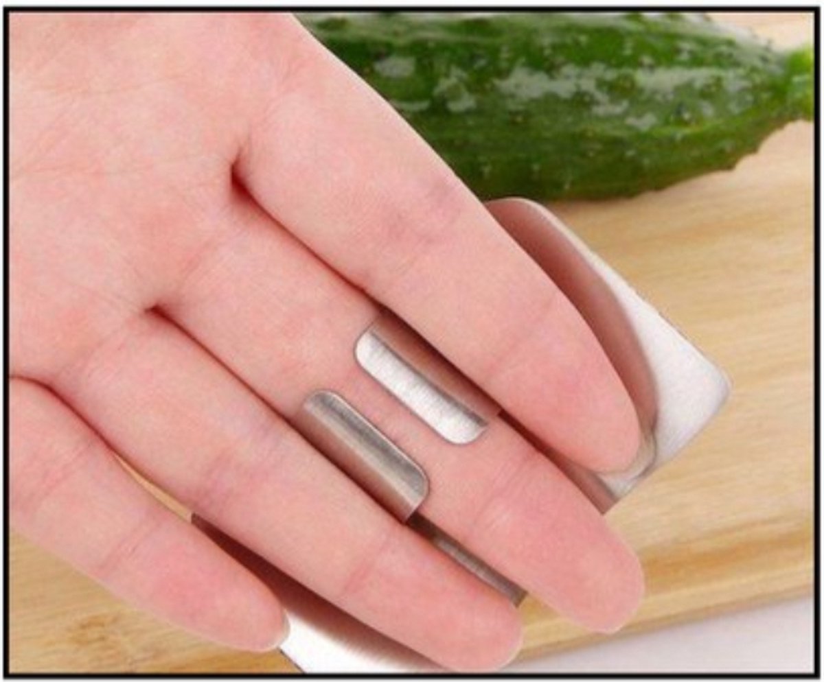 Finger Protector | Dishwasher Safe | Stainless Steel | Extra Stable — image 2