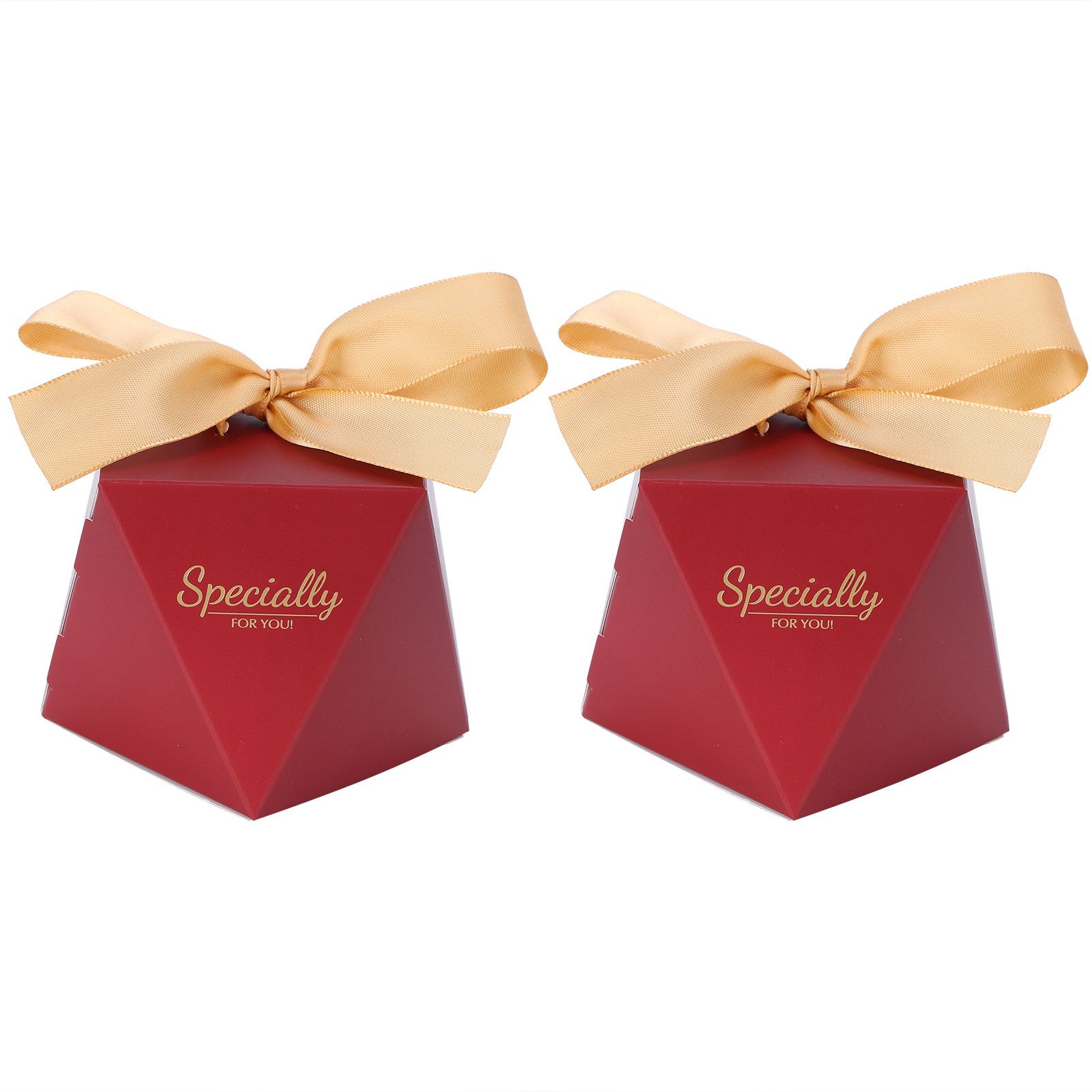 25 Sets Candy Box Cookies Gift Boxes with Ribbon for Birthday Wedding Party FavorL — image 2