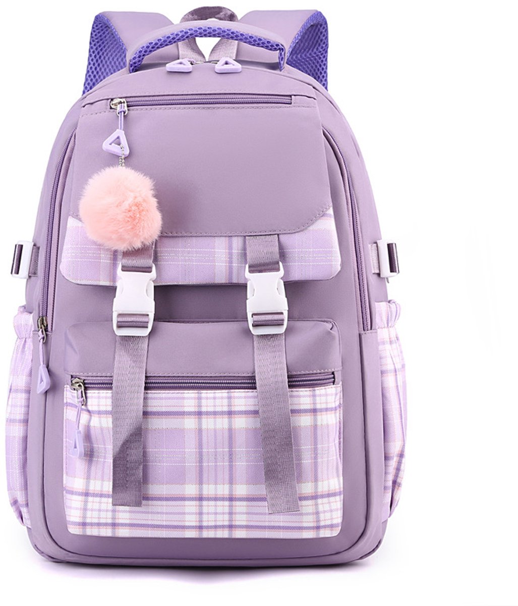 Girls School Student School Bag Outdoor Backpack - Youth school bag - Backpack - Pink - Luxury Backpack - Laptop bag - School bag - Backpack - Rucksack - Large