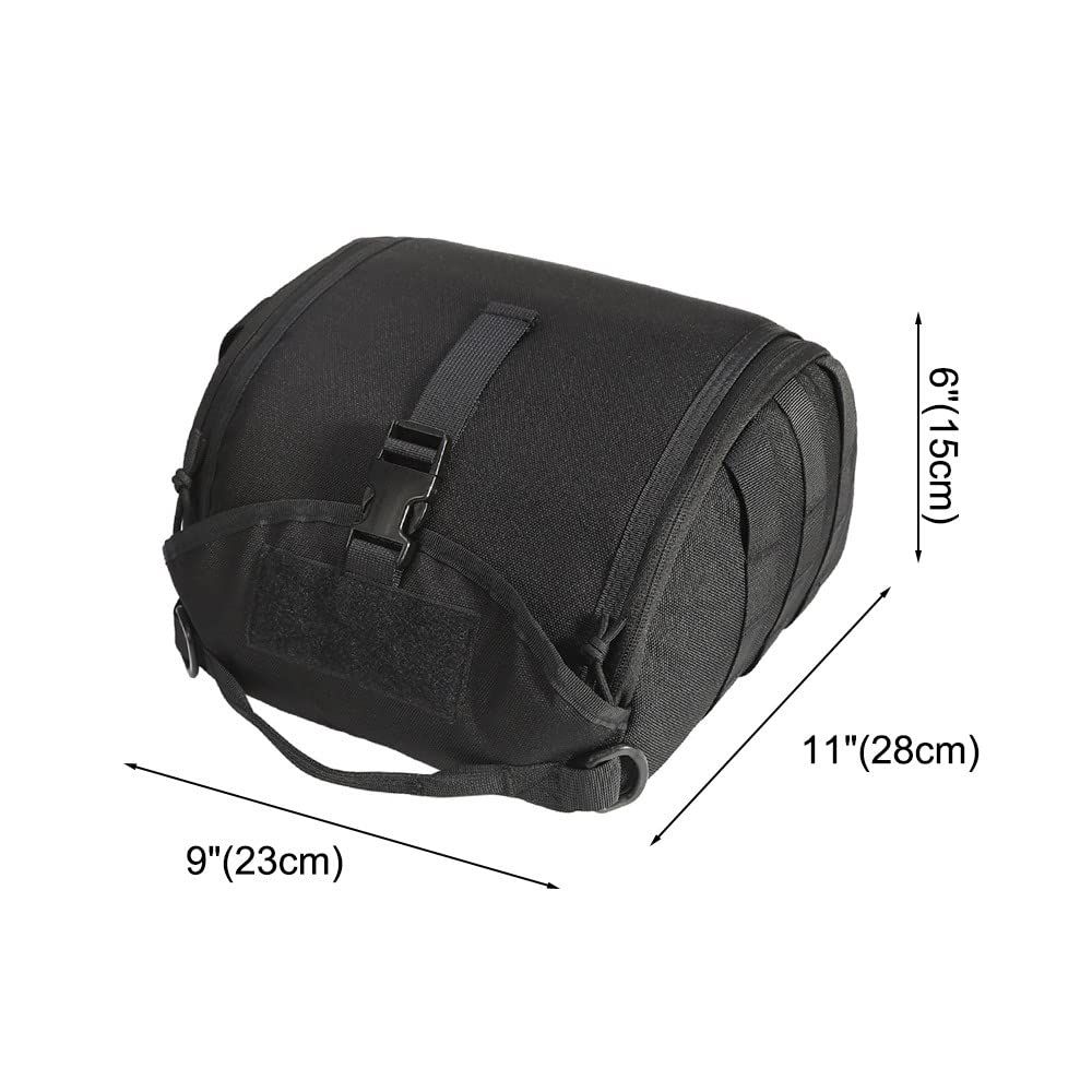 Tactical Helmet Bag, Helmet Organizer Bag Helmet Padded Storage Bag for Carrying Airsoft Motorcycle Helmet — image 4
