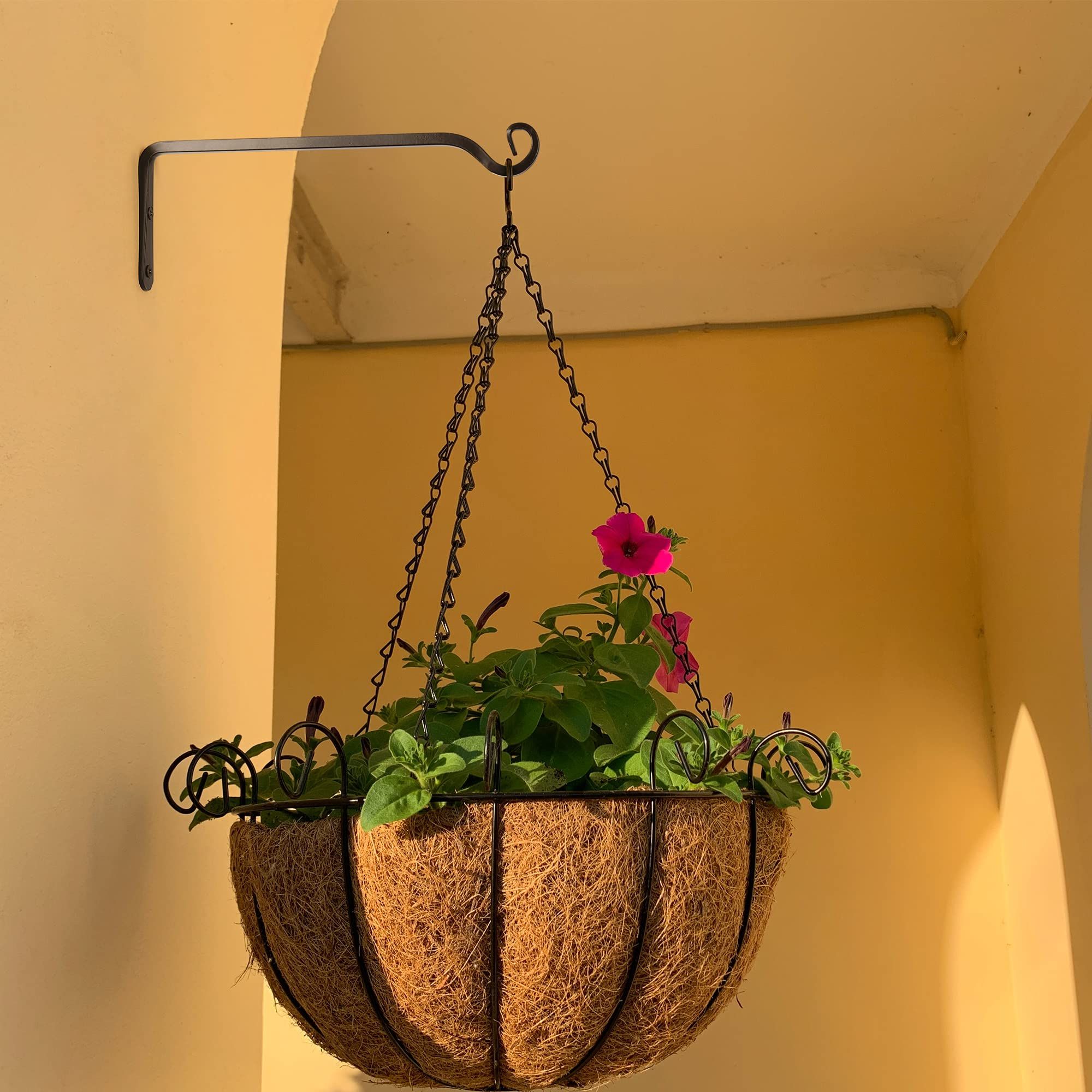 Plant Hanger Indoor,Durable and Sturdy Plant Hangers,Load-Bearing 22 Pounds Plant Hooks,Easy to Install Hooks for Hanging Plants — image 5