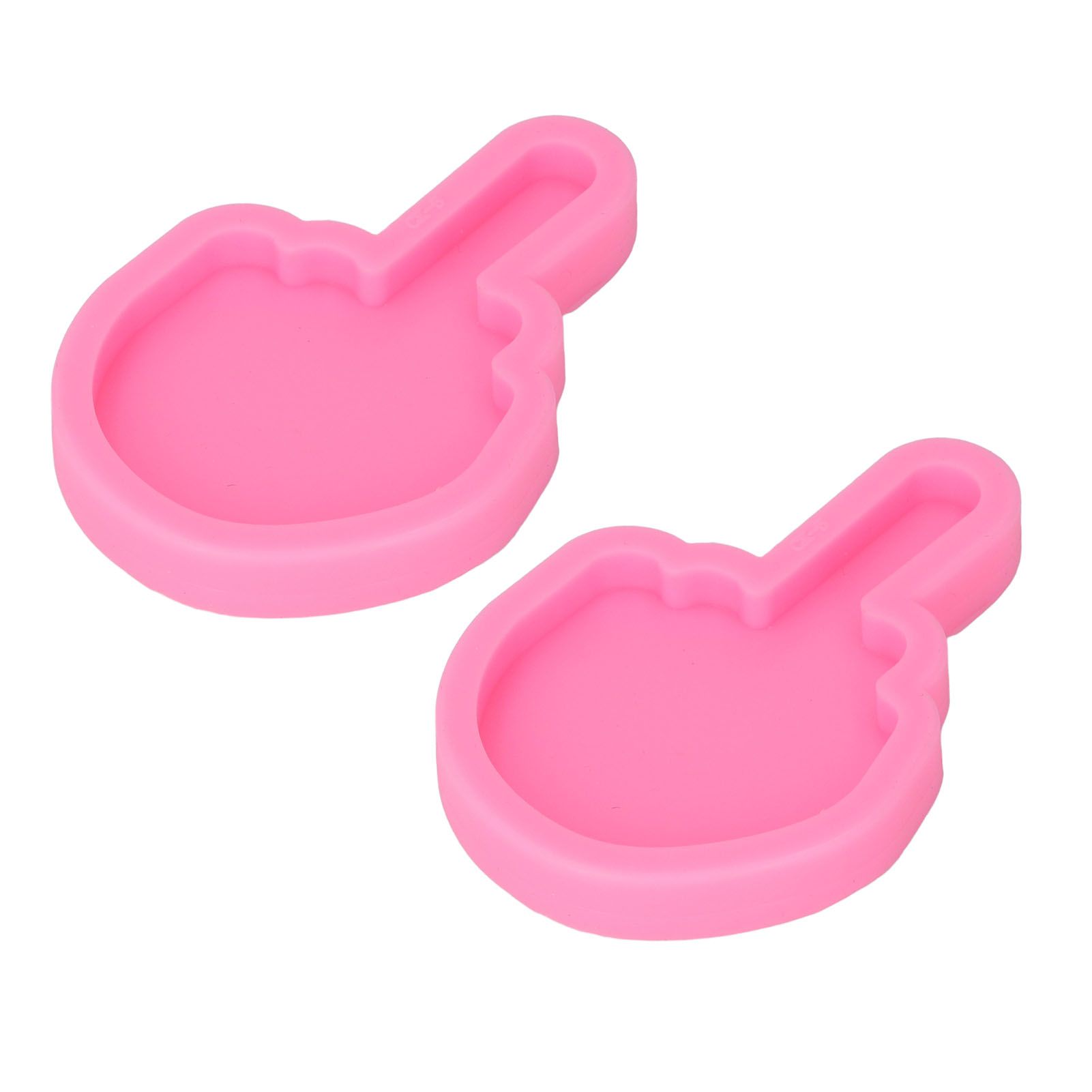 2 Pcs Fondant Molds Easy Cleaning DIY Making Food Grade Silicone Soft Elastic Chocolate Molds for Decorations — image 4