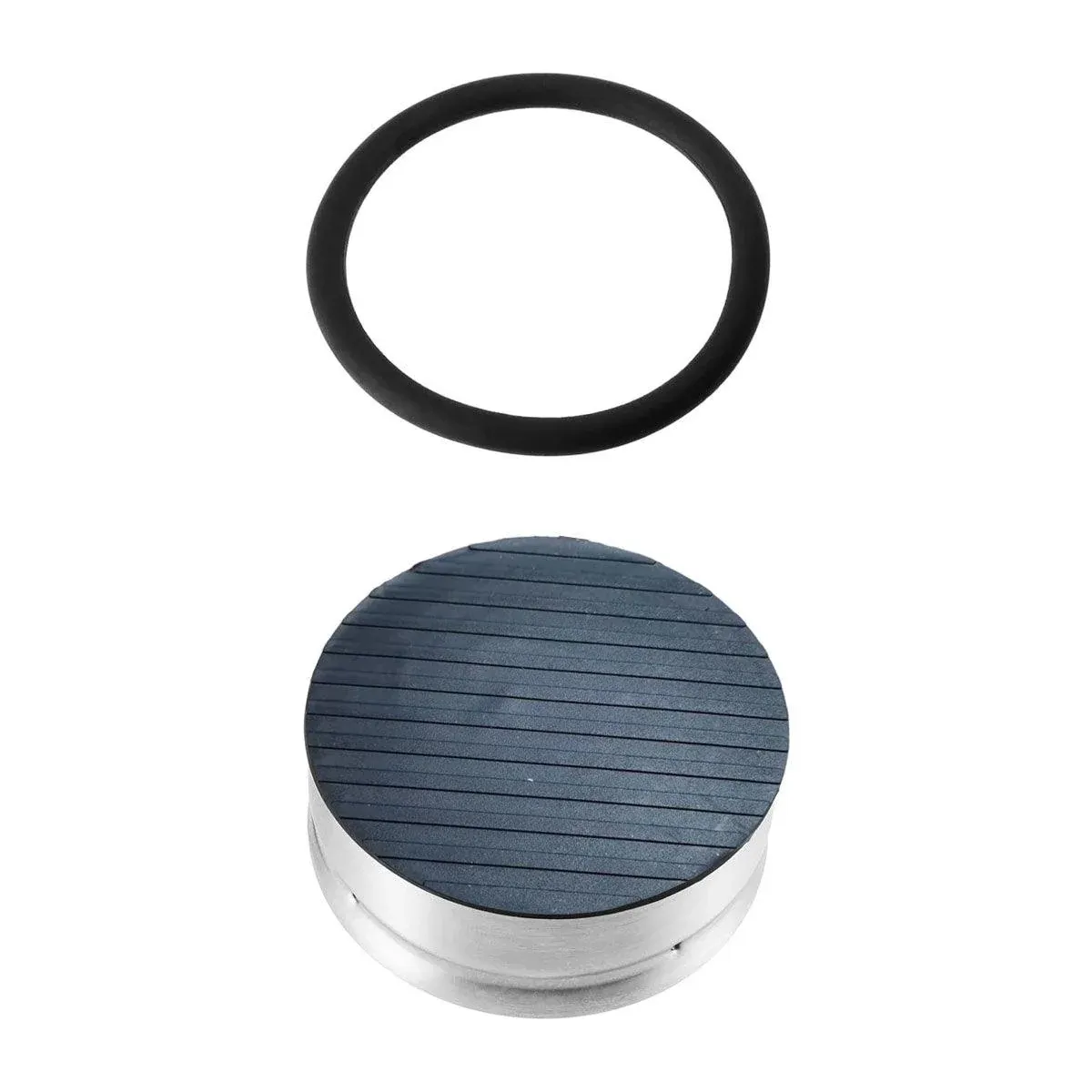 Solid Heavy Duty Rubber Door Stopper Windproof Noise Proof Door Wedge Non Slip — image 2