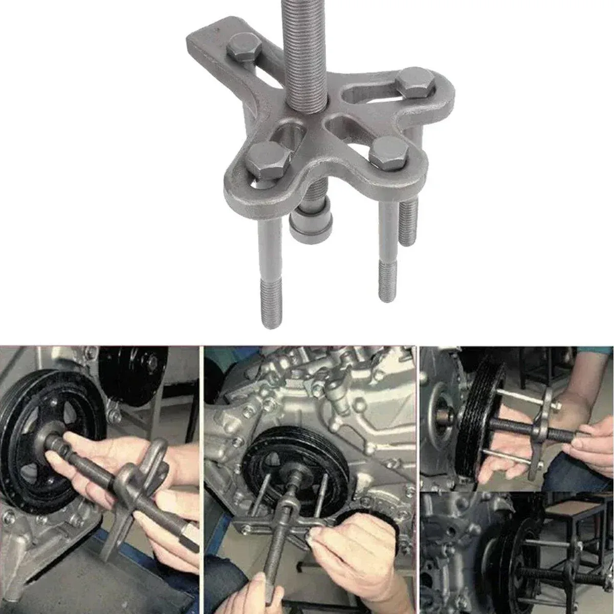 13 Piece Steering Wheel Removal Tool Kit Automotive Repair Disassembly Set — image 6