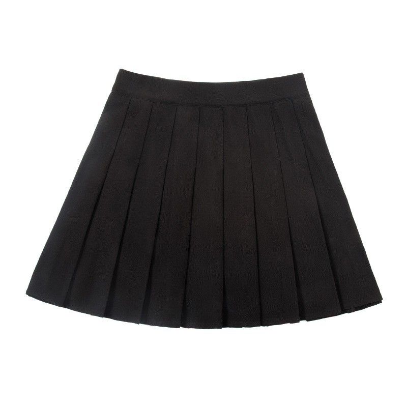 Xiang Mei Women's Pleated Mini Skirt Poly White XL โ image 6