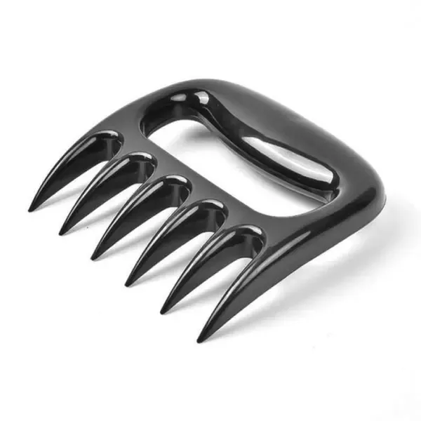 2 Pack Meat Shredder Claws, Multifunction Meat Lifter and Pulled Pork Shredder Tools for Grills, Griddles and Pans, Black