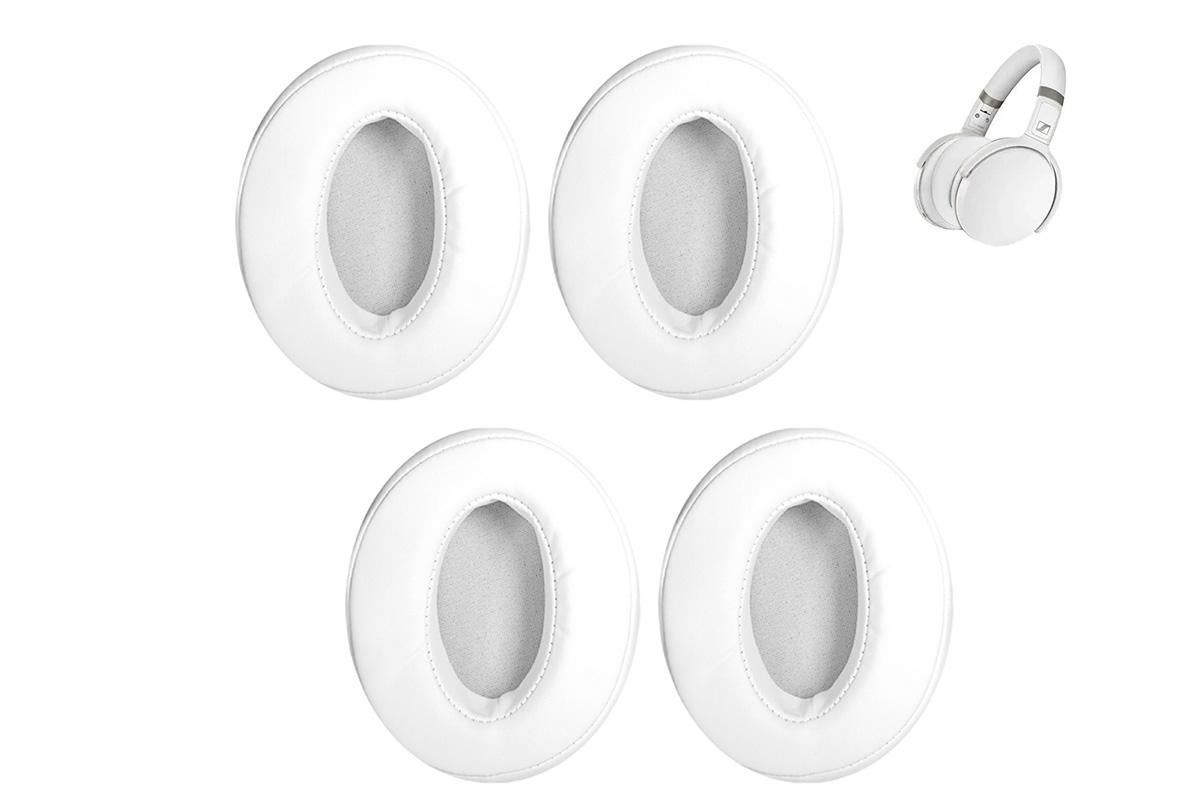 4Pcs Ear Pads Replacement For Sennheiser HD 4.50 BTNC HD 450BT HD400S HD485-White โ image 5