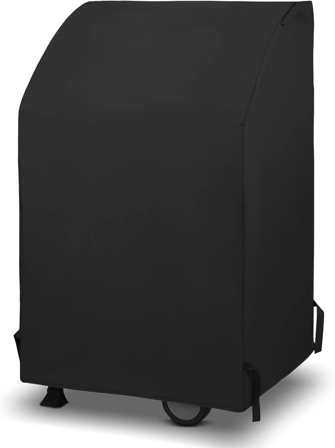 32 Inch Small Grill Cover, Heavy Duty Waterproof 2 Burner Gas BBQ Cover, Compatible with Weber Char-Broil Nexgrill KitchenAid Grills with Both Side Tables