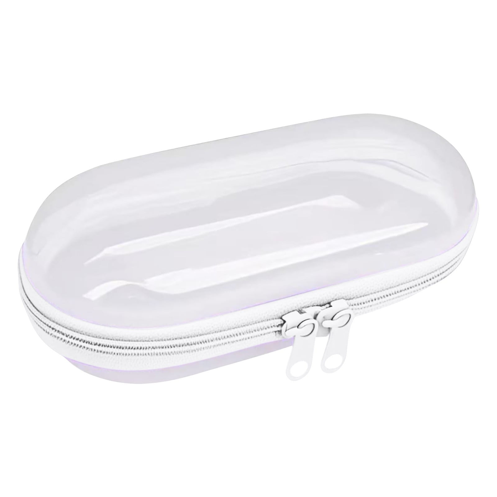 Pencil Pouch, Pencil Bags with Zipper, Pencil Case Pouch Storage Pens, Markers, Crayons Supplies White — image 5