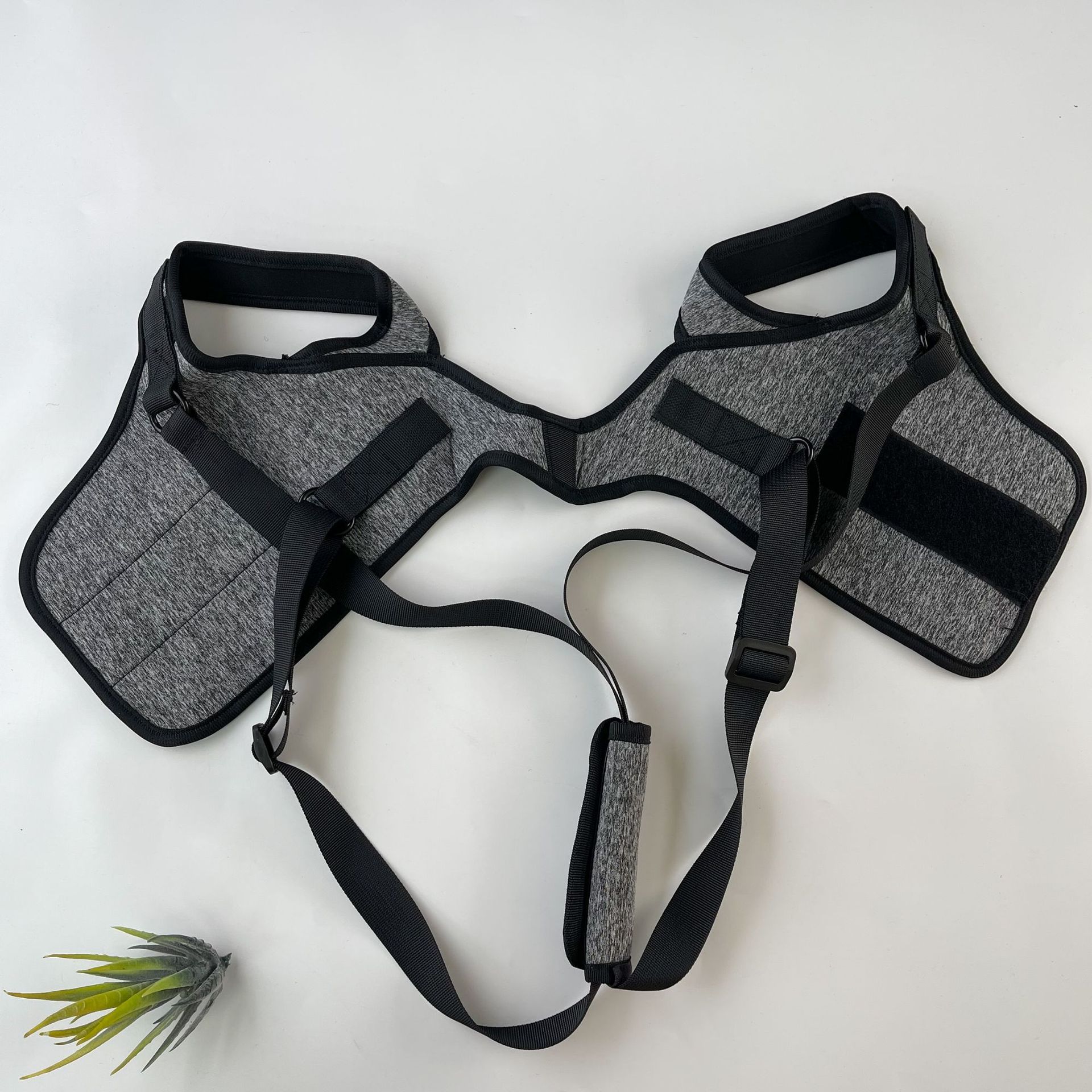 Dog Sling for Large Dogs Hind Leg Support to Help Rehabilitate The Hind Limbs of Elderly Dogs with Weak Hind Legs Disabilities and Injuries (L,Grey) — image 4