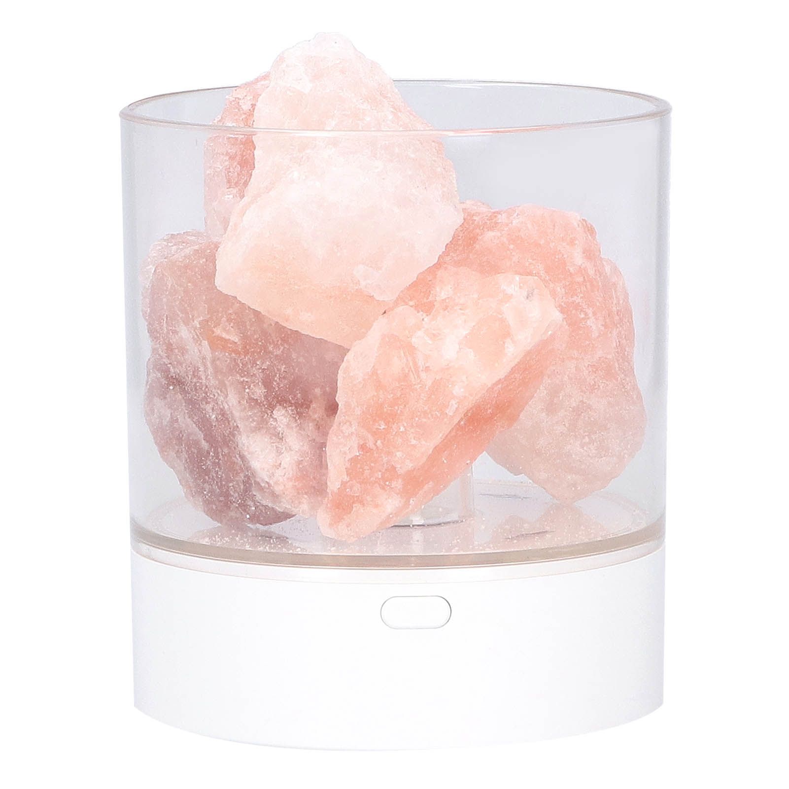 USB Night Light Innovative Table Lamp Air Purifying Crystal Salt Light Bedroom Decoration — image 2