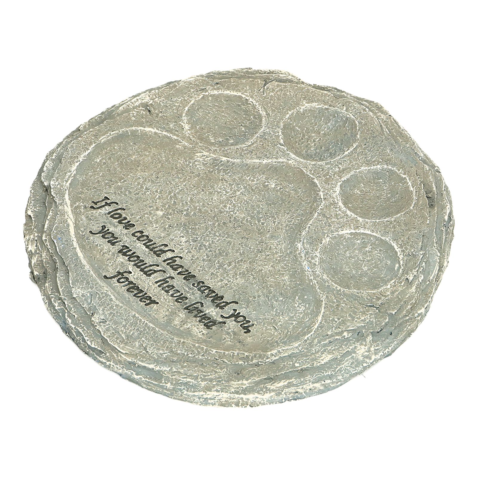 Pet Memorial Stone Resin Garden Memorial Tombstone Dog Cat Gravestone for Lawn BackyardType C Moss Color — image 2