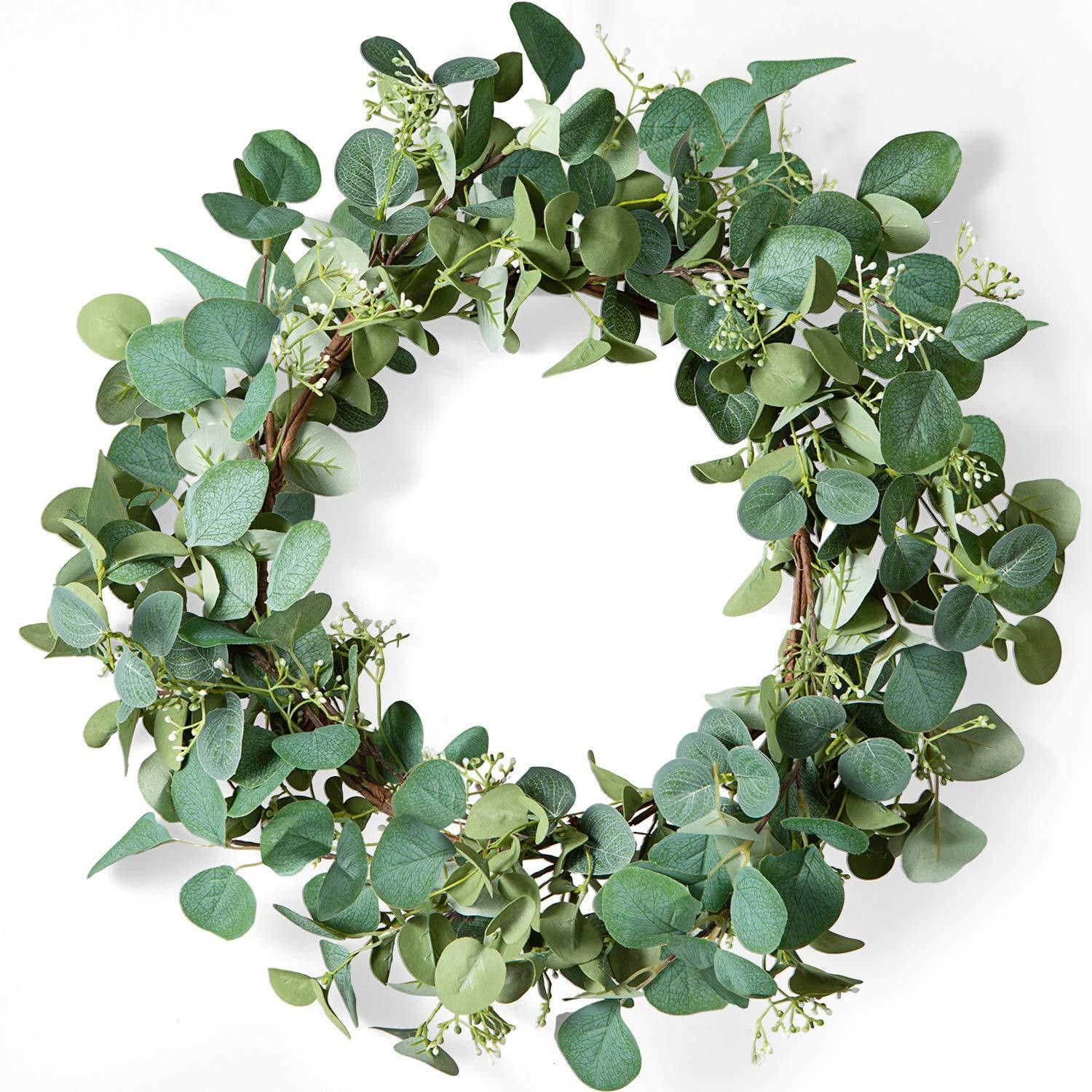 2pcs Artificial Fake Silver Dollar Eucalyptus Vines Table Runner for Wedding Arch Backdrop Table Centerpiece Home Mantle Decor — image 3