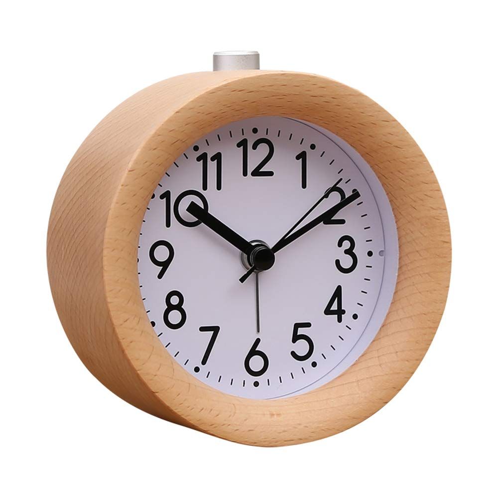 classic silent bedside alarm clock