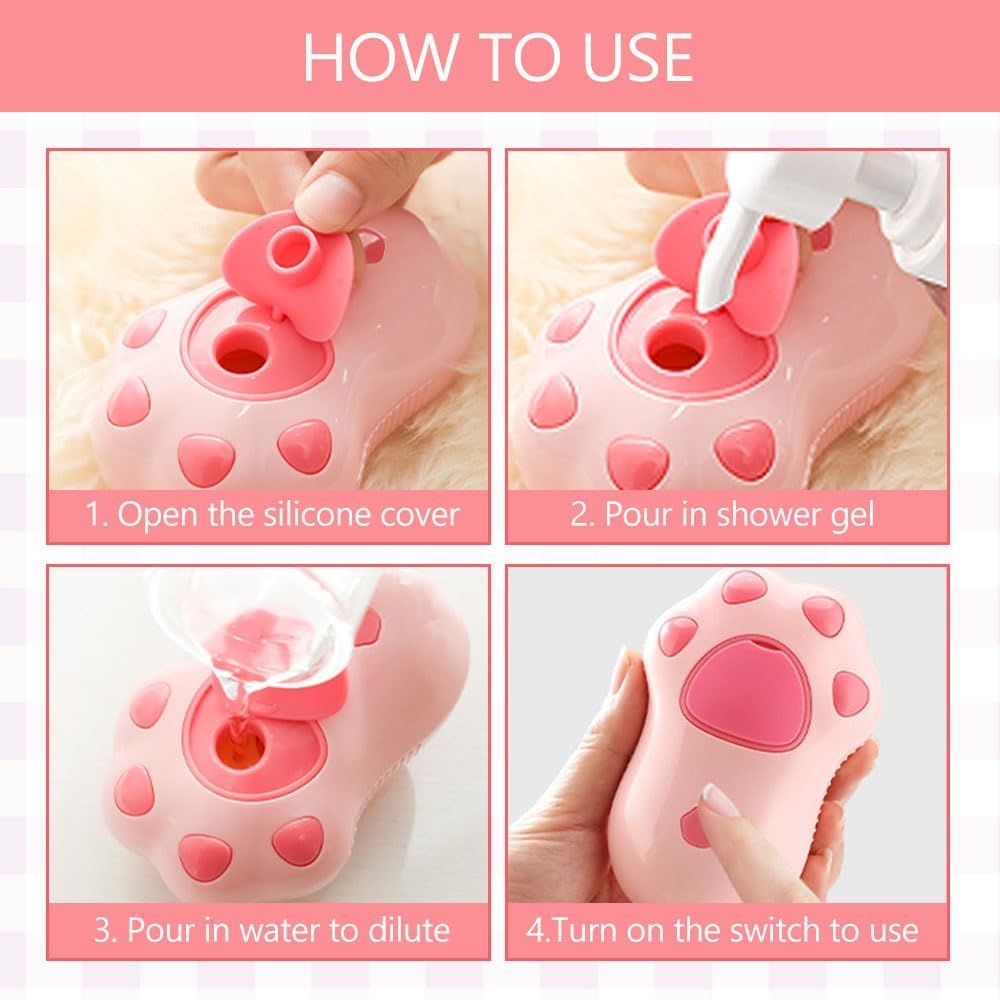 Steam Cat Brush for Shedding and Grooming - Steamy Cat Brush to Easily Tame Cat Hair: Indoor Cat Brushes, Cat Grooming Supplies โ image 3