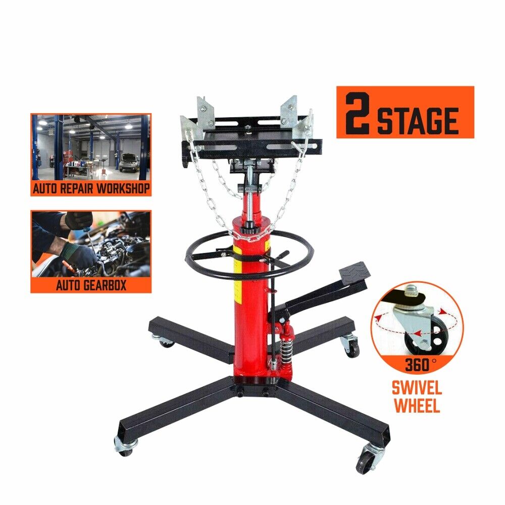 Transmission Jack Stand Lifter Hoist 0.5 Ton 1100LB Car Hydraulic Jack — image 2