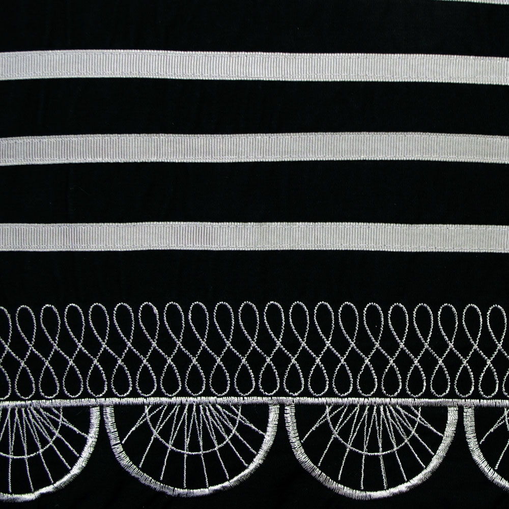 Ardor Evie Black Quilt Cover Set QUEEN — image 3