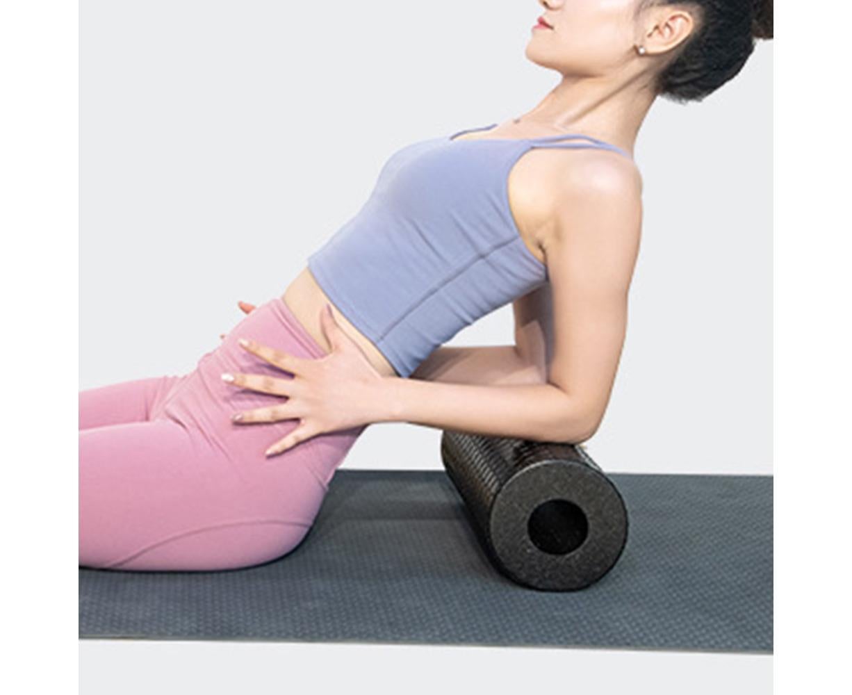 Standard fascia roll. Original massage roller for fascia training - Training role in various - Black — image 3