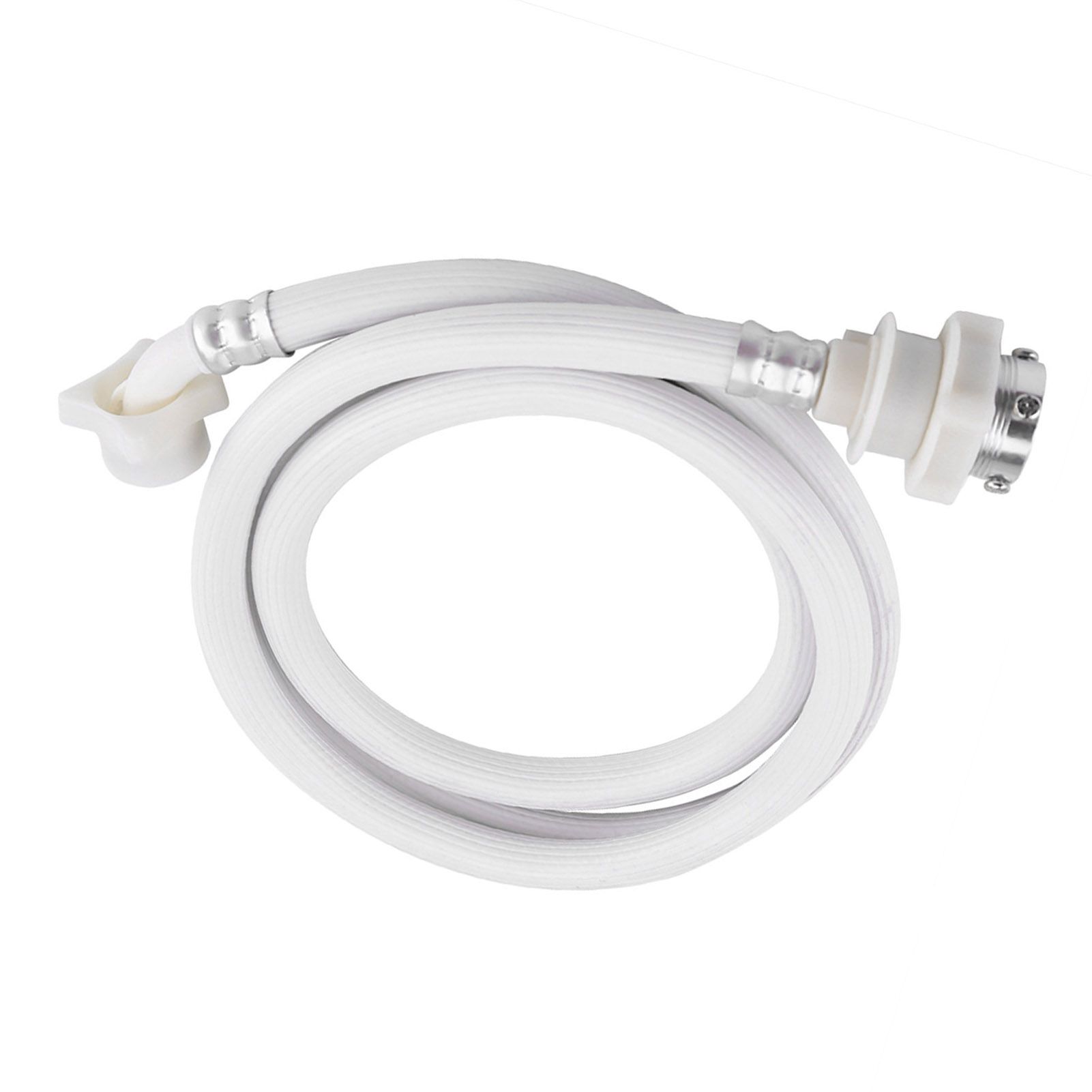 Washing Machine Water Inlet Hose Washer Pipe Tube Connector White Color Long Length 2m โ image 4