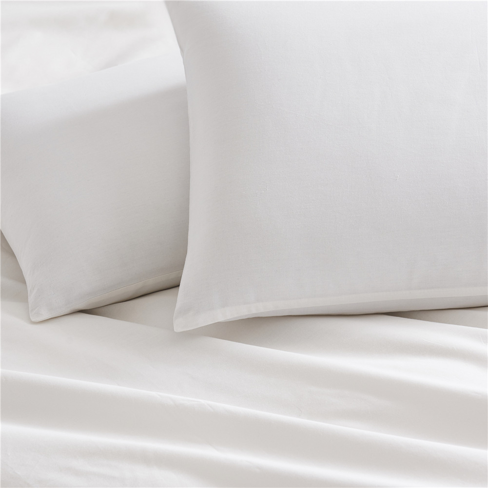 Orange Ultra Soft Brushed Waterproof Pillow Protectors (Set of 2) - 50 × 70cm, Stain & Spill Guard for Bed Pillows(Note: pillow core not included) — image 3