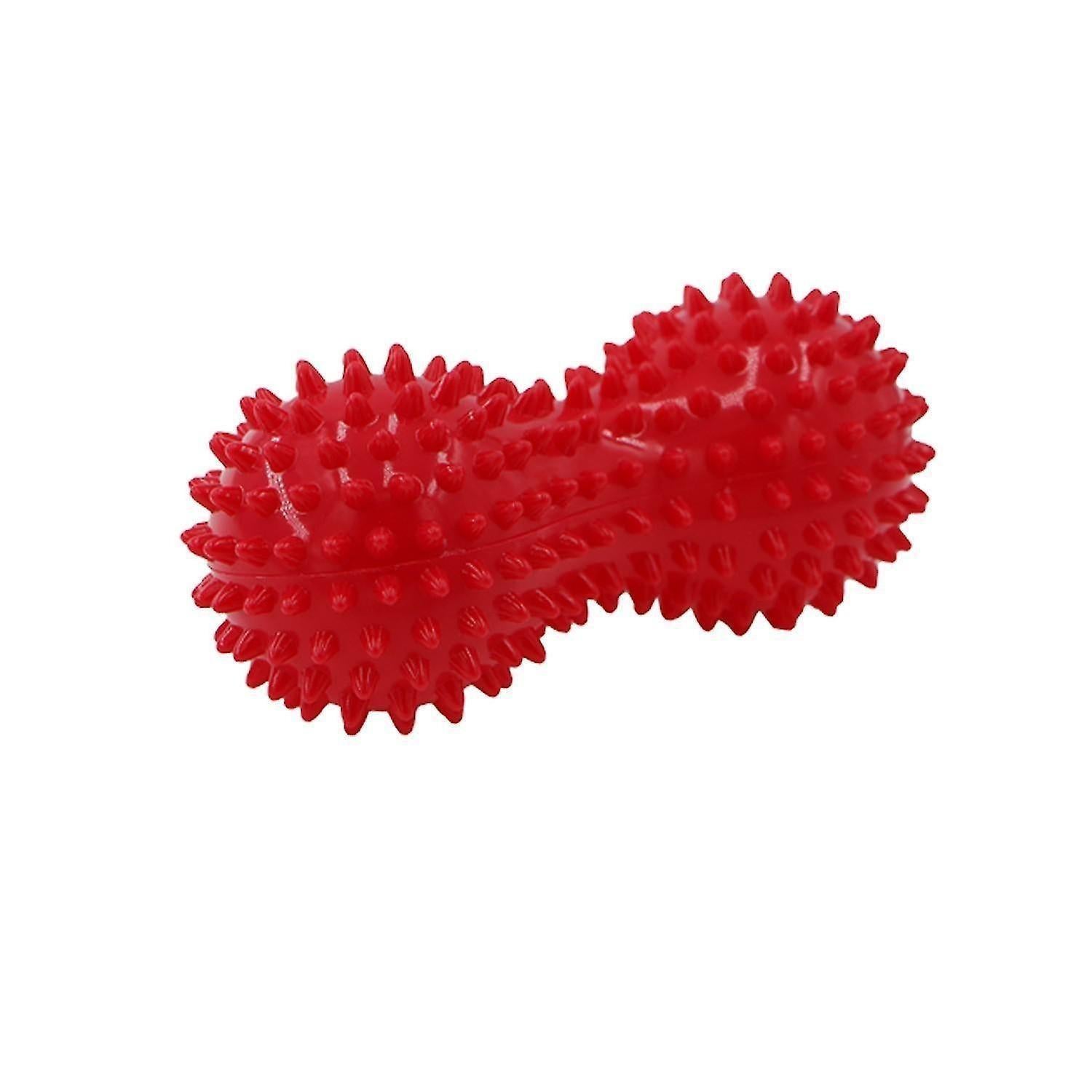 Myofascial Balls Spiky Massage Ball Trigger Point Sport Fitness Hand Foot Pain Relief Plantar Fasciitis Reliever Hedgehog Balls-Red โ image 2