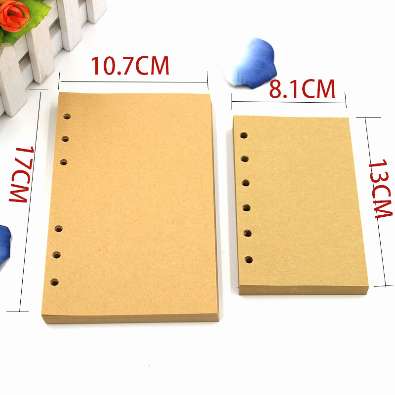 2-Pack A6 Nautical Vintage PU Leather Student Notebook - Pirate Style Strapped Diary with 150 Pages of Refillable Kraft Paper(Coffee Brown) โ image 4