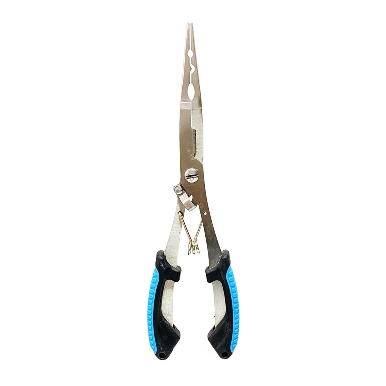 Lengthened Fishing Scissors Fishing Line Cutter Pliers Portable Cutting Fish Line Tong Fishing Tied Hooks Pliers Durable Fishing Line