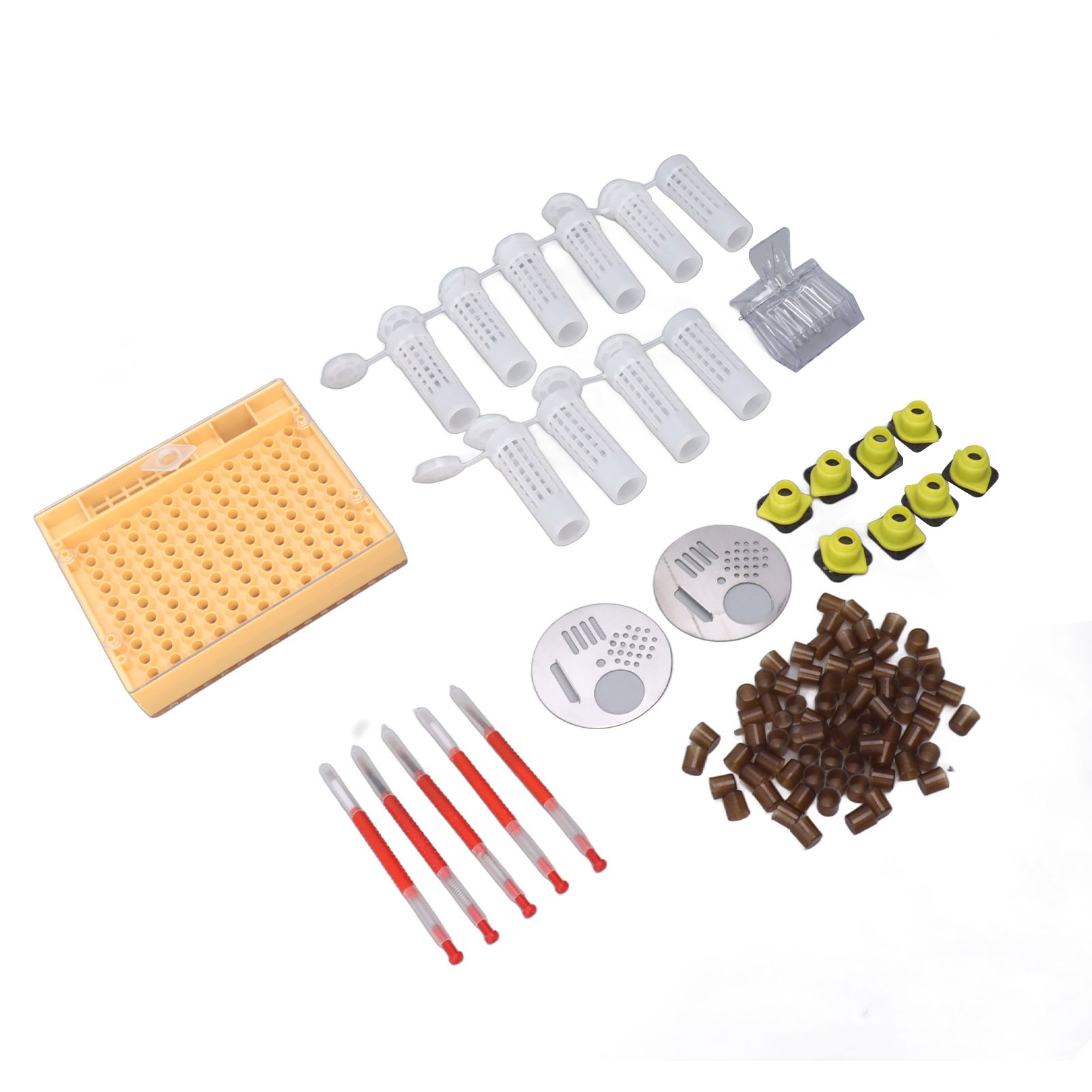 Plastic Queen Rearing System Beekeeping Queen Bee Rearing Grafting Kit Beekeeping Tools Supplies — image 3