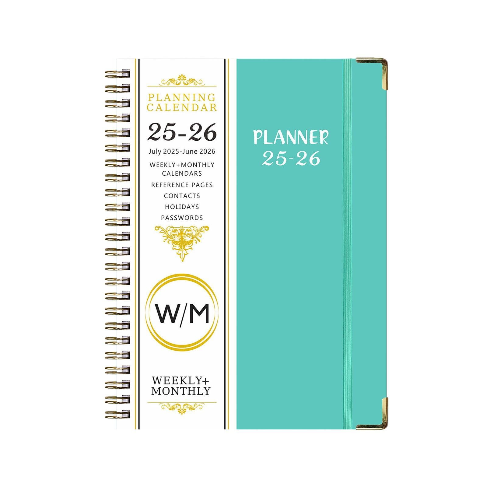 25.7-26.6 Years English Notepad A5 2025.7 to 2026.6 Planner – Weekly & Monthly Planner Fromfrom July 2025 to 2026 Daily and Monthly Planner Notebook One Size — image 4
