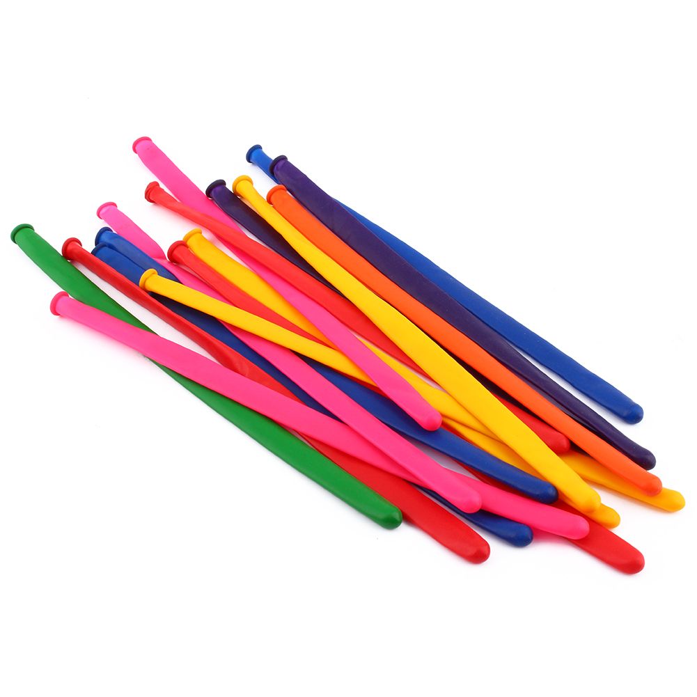 200pcs Magic DIY Long Twist Latex Balloons Tying Making Decor Mixed Mix Color โ image 5