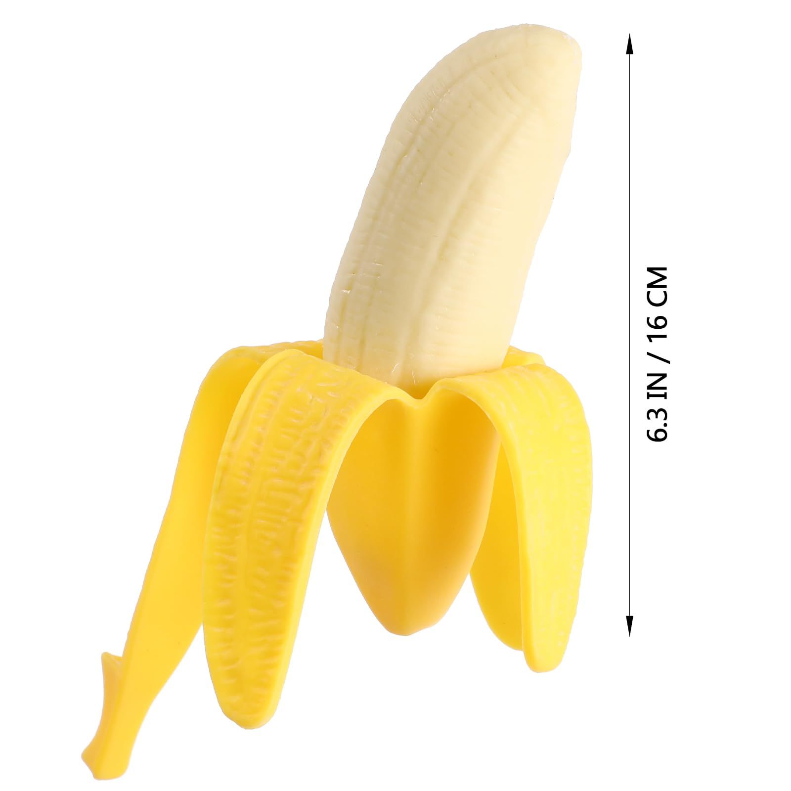 Peeled Banana Toys Wacky Plastic Funny Prank Banana Shaped Squeezing Toys Relief Toys for April Fools Day โ image 5
