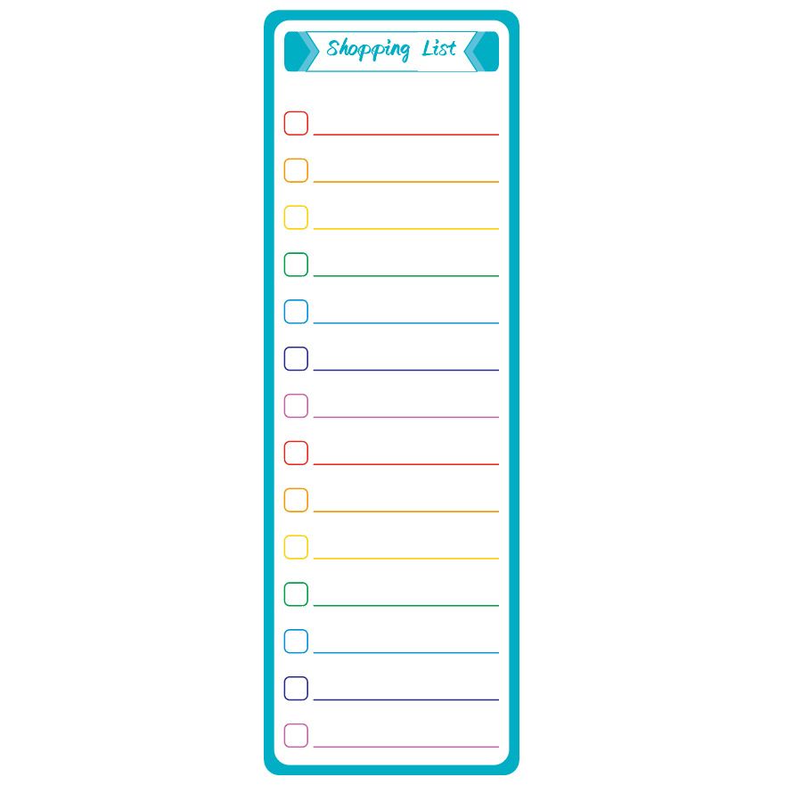 Magnetic Dry Erase Weekly & Monthly Planner Set, Fridge Whiteboard Calendar with 7 Markers & Eraser, Reusable Shopping List Board for Home, Office, Kitchen — image 4