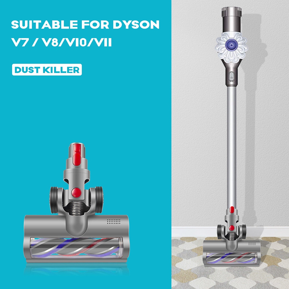 Turbo Brush Roller Head Electric Floor Carpet Head LED For Dyson V7 V8 V10 V11 V15 โ image 3