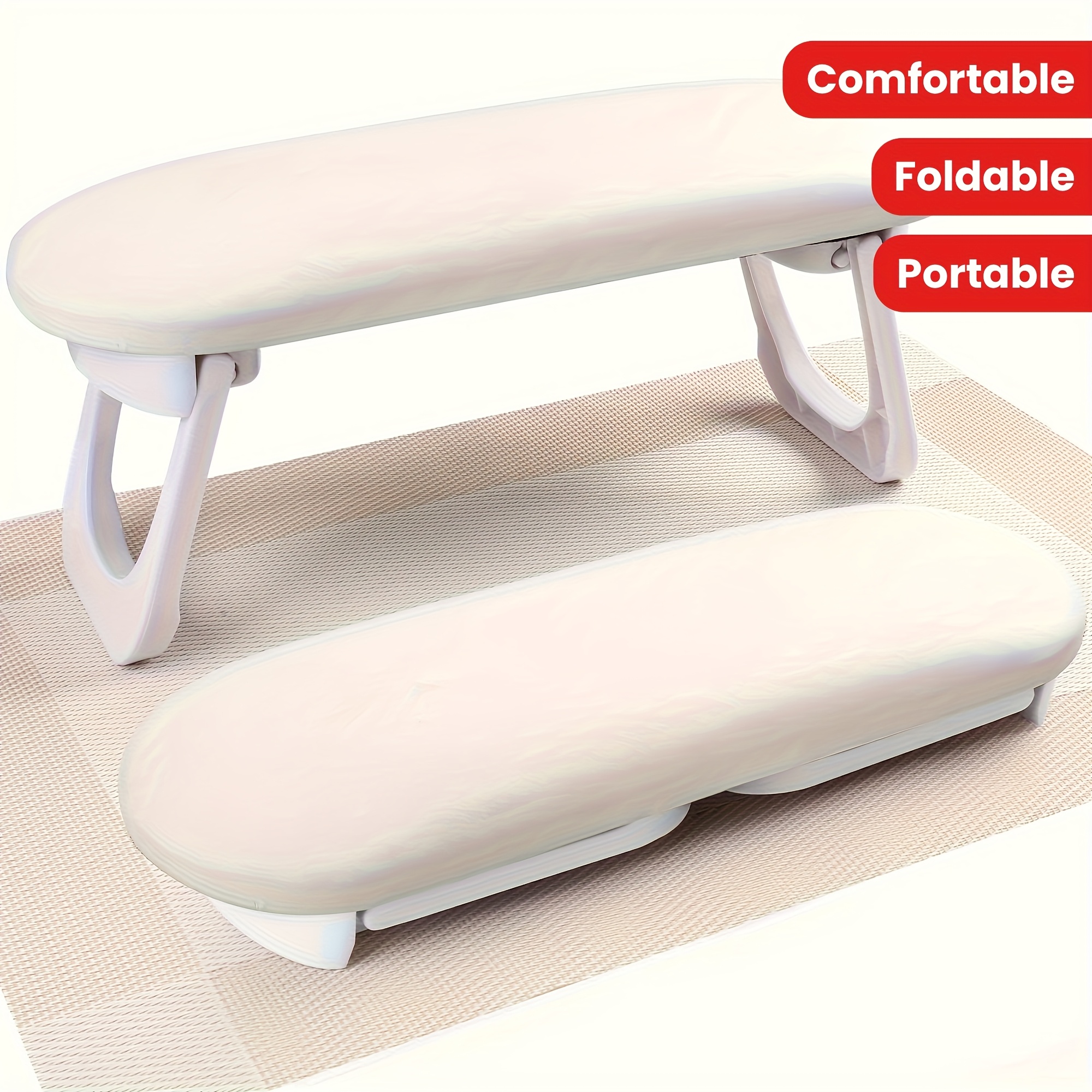 Grey Dual-Use Hand Pillow: Combines Manicure Support and Portable Folding, Ergonomic Design, Suitable for Multiple Scenarios, Providing Comfort Anytime โ image 3