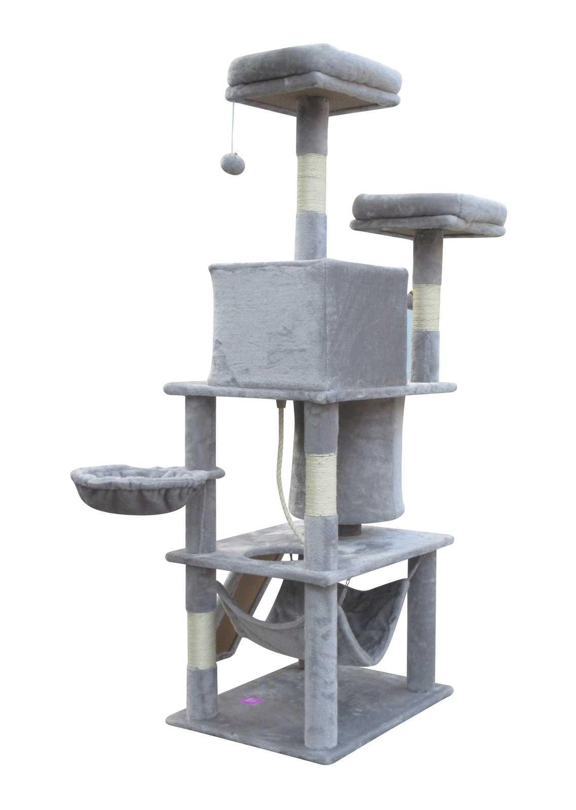YES4PETS Large Cat Scratching Post Tree Scratcher Pole-Little Grey โ image 3