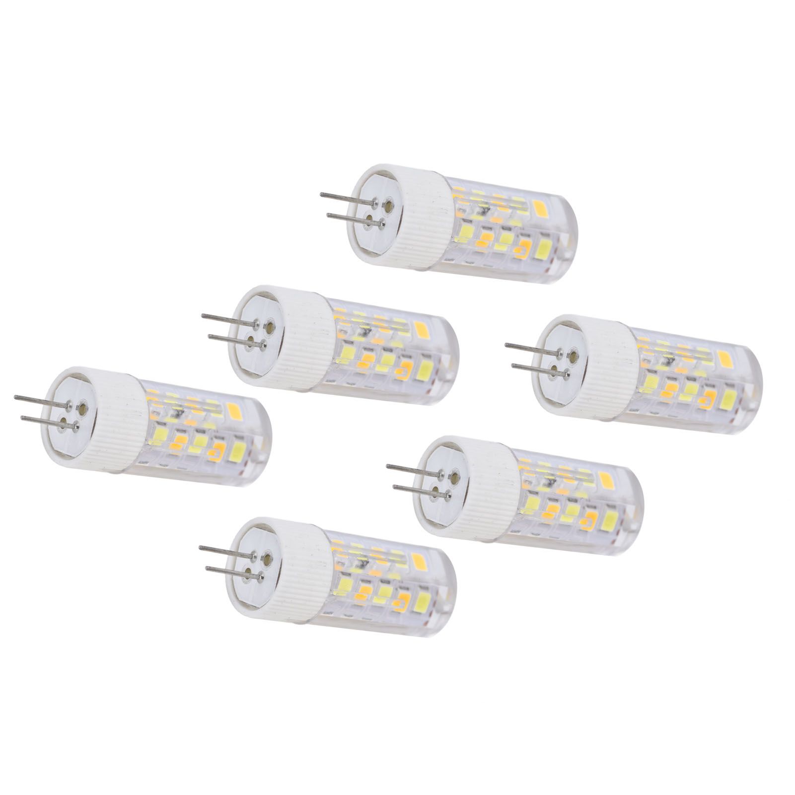 6PCS G4 Light Bulb 3 Light Color 220V Small Ceiling Lamp Bulb Wall Lamp Bulb for Home OfficeG4 3W 32LED — image 6