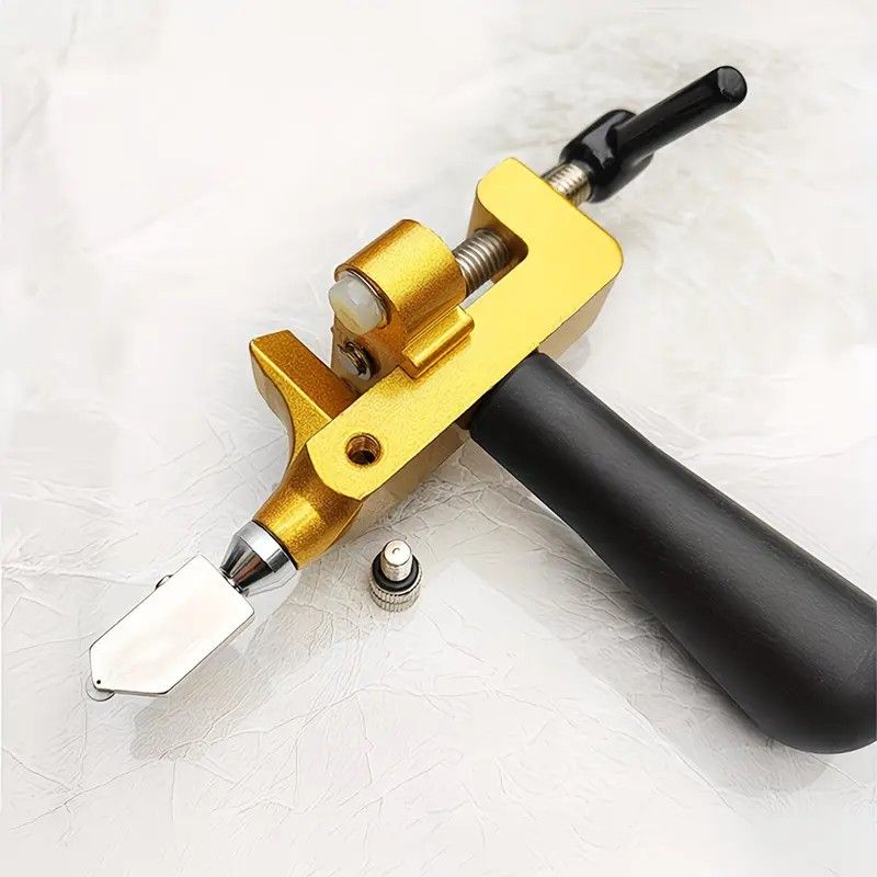 Tile and Glass Cutter, Precision Cutting with Alloy Blade, Sturdy and Durable for Time and Effort Savings, Suitable for Multiple Scenarios, Essential Tool for — image 4