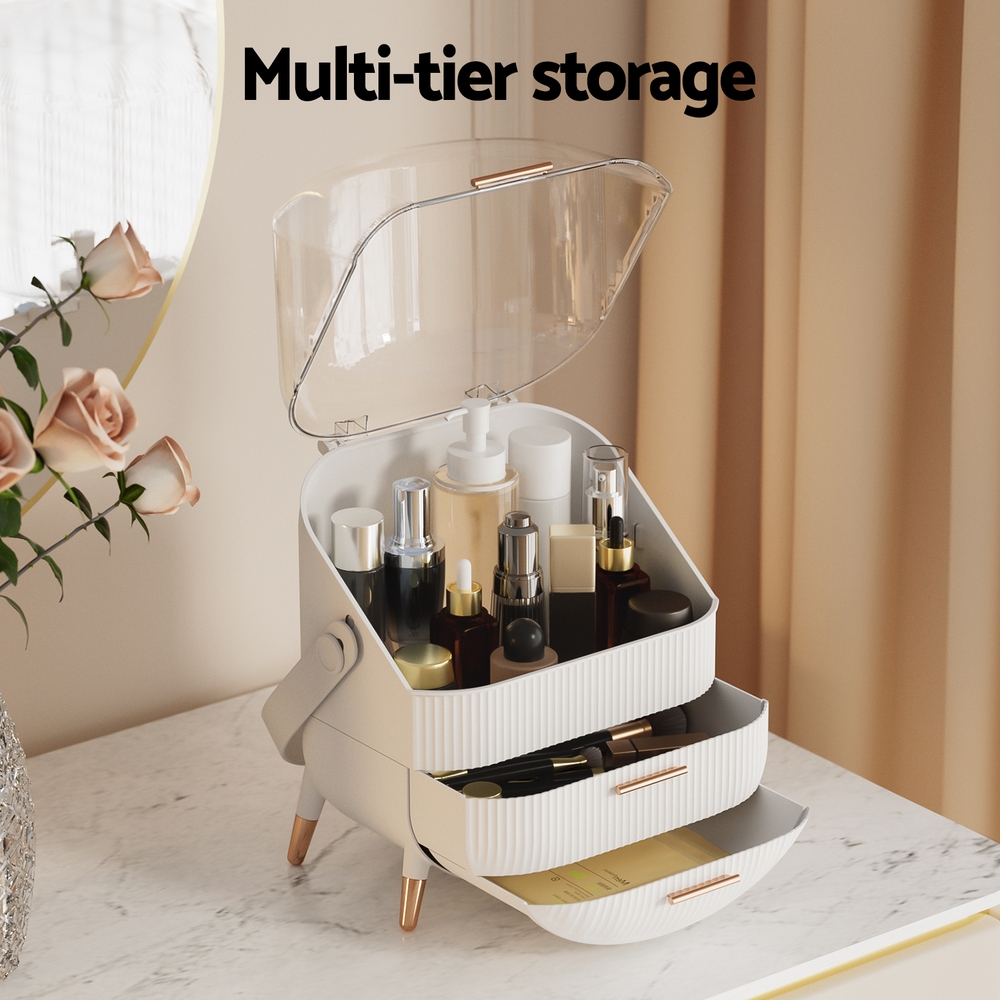 Embellir Makeup Organizer Portable Cosmetic Organizer Storage Box Jewellery Holder โ image 5