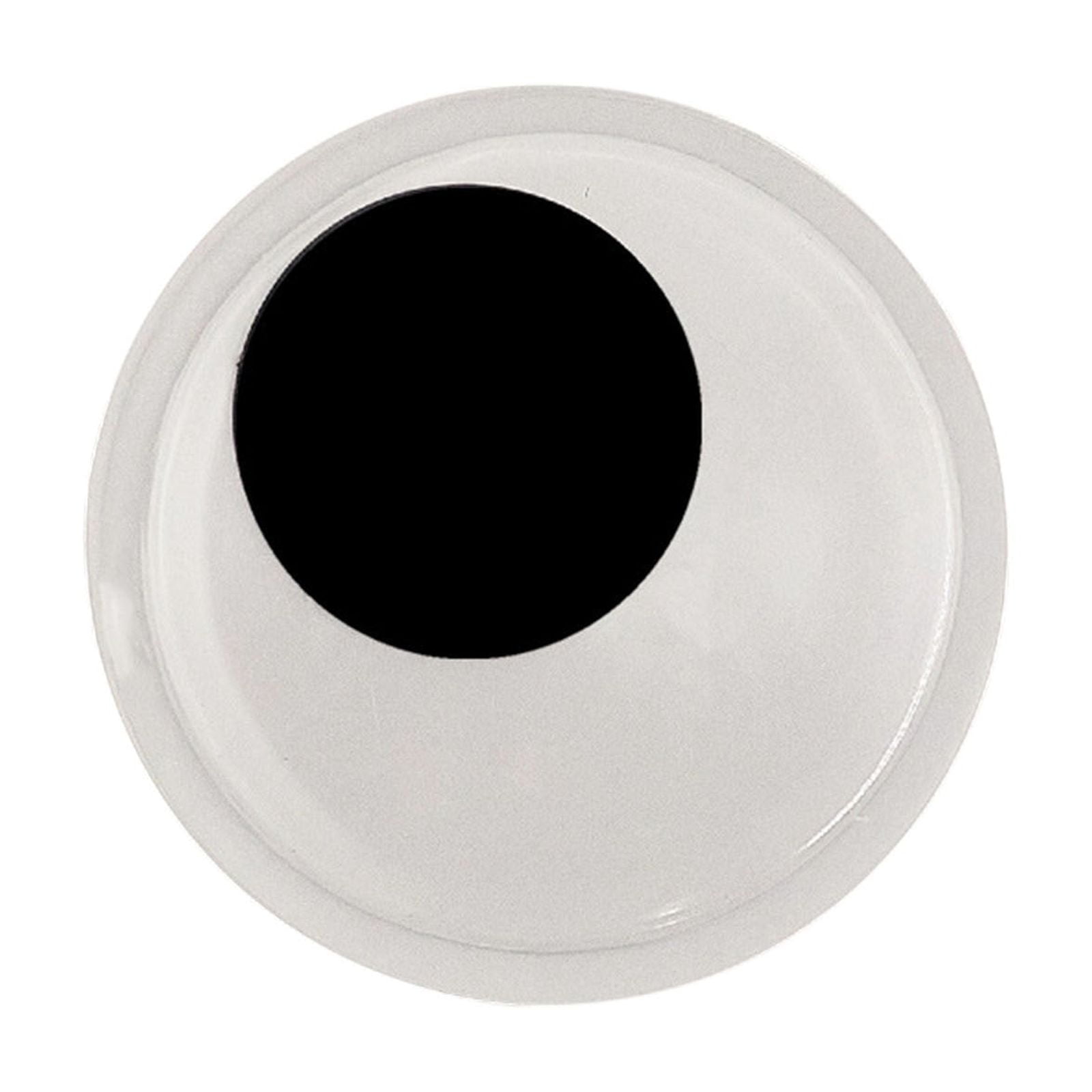 Giant Wiggle Eyes with Self Adhesive, Black White Eyes for DIY Crafts, Christmas Tree Decoration, Eyes Self Adhesive DIY Handmade Eye with Adhesive Backing — image 4