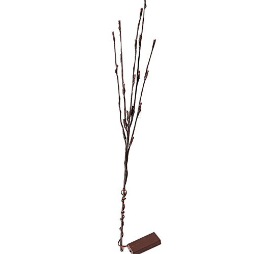 1 Set of 50cm H 20 LED Pink Frangipani Tree Branch Stem Fairy Light Wedding Event Party Function Table Vase Centrepiece Decoration Girl Bedroom — image 5
