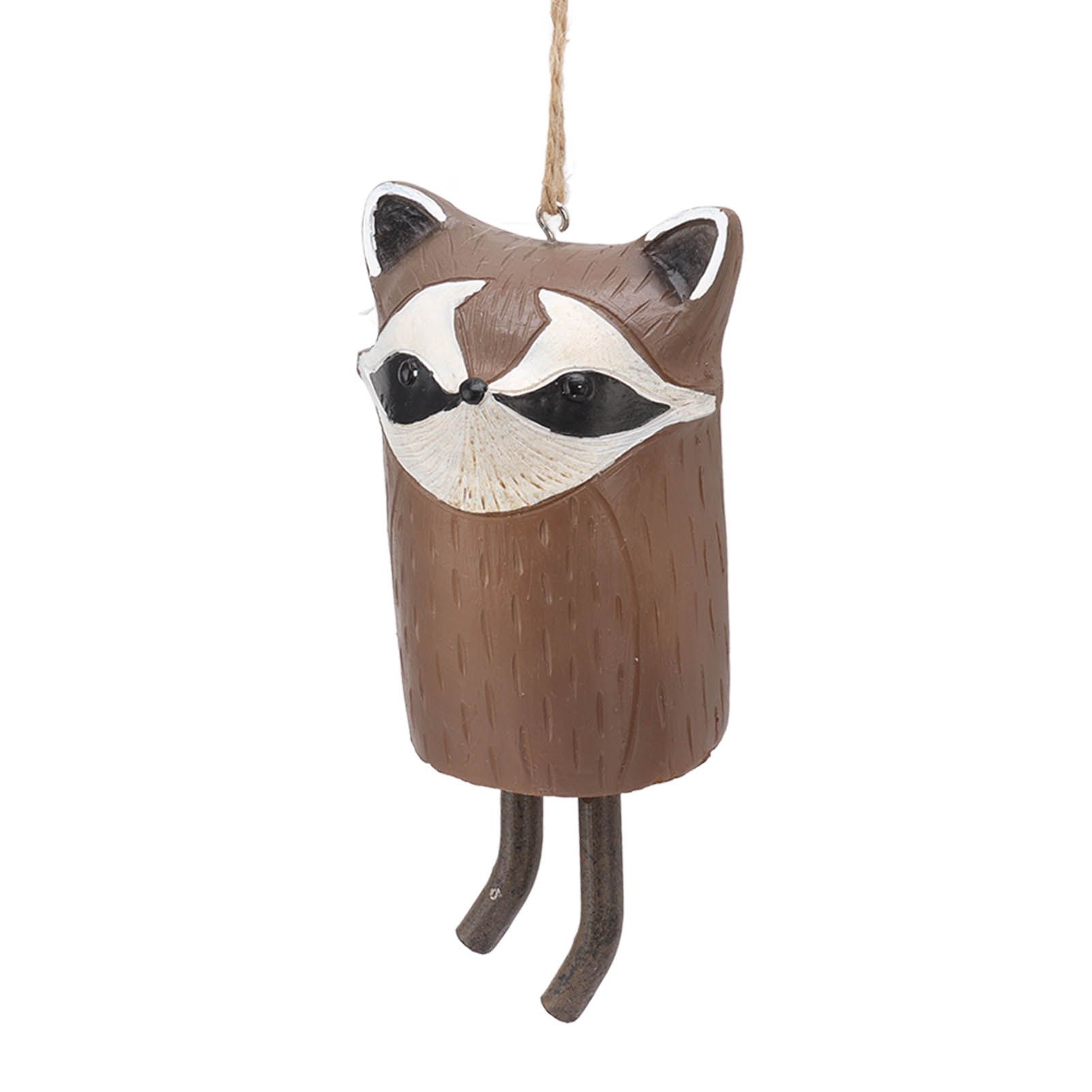 Rustic Hanging Animal Wind Chimes Resin Hand Made Natural Garden Decoration for Gardens Backyards Trees Yards D Red Panda — image 6