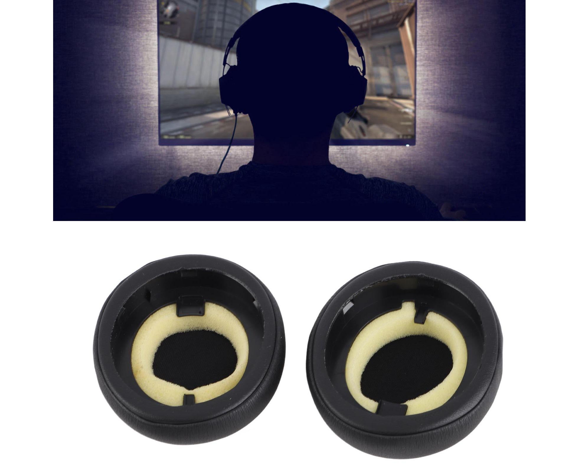 Headphone Earpads Professional Protein Leather Replacement Ear Pad Cushions for ELITE 45h Headphones โ image 5