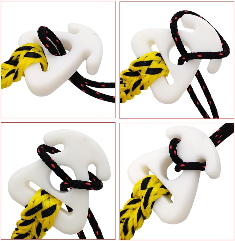 2PCS Boat Tube Towable Rope Quick Connector, Tow for Tubing Connector,Skiing, Wake Boarding with Seadoo, Jet ski, Waverunner โ image 2