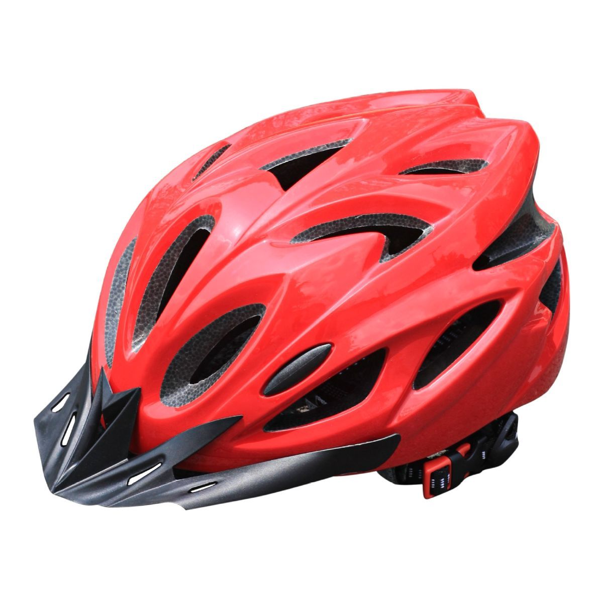 Mountain Bike Helmet Ultra-Breathable Cycling Helmet Integrated Helmet - Yellow - Size L59-61CM — image 5
