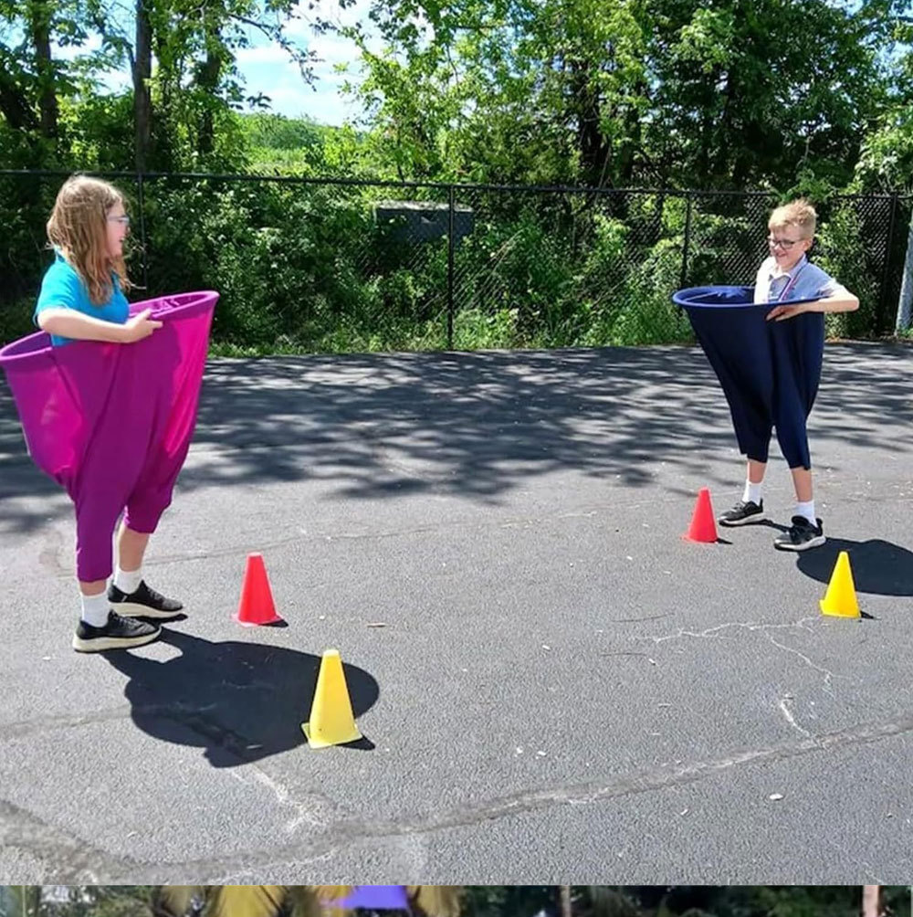 Green Granny Pants Yard Game for Kids - Durable Outdoor Tossing Activity with Ball and Pump - 60x80cm Fun Backyard Game for Australian Family BBQs โ image 3