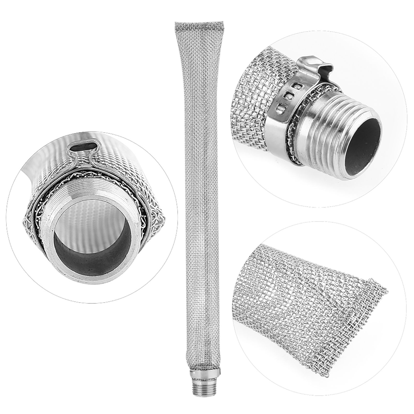 304 Stainless Steel Homemade Beer Brew Hop Filter Screen Strainer Tool (12inch) โ image 3