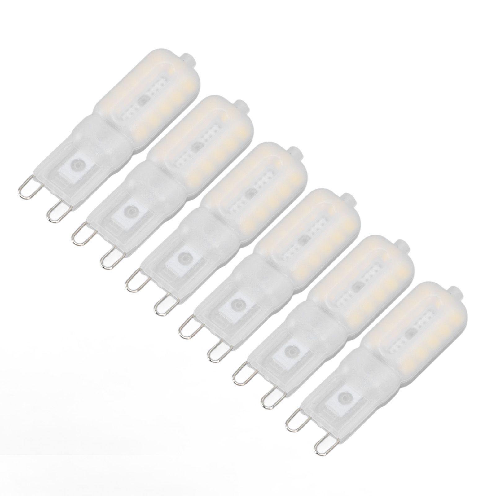 G9 Light Bulb Dimmable Eye Protection Energy Saving 5W 22 LED Small Bulbs for Ceiling Lamp Desk Lamp 6pcs Natural Light 220V โ image 5